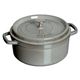 staub（ストウブ） ピコ・ココット 丸《14cm》グレー