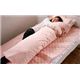 クールレイ（R） 抱き枕(カバー付き) ピンク 綿100% 日本製 - 縮小画像3