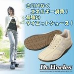 ウォーキングシューズ Dr.Heeles（ドクターヒーレス） カジュアル ブラック 24.5cm