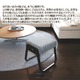 木製スタッキングスツール 「座・楽椅子」 【2脚組】 高さ40cm (和室/洋室/仏事/来客用) - 縮小画像3
