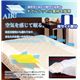 接触冷感ネオクール素材使用 超ひんやり冷却エアーマット シングルサイズ アイボリー - 縮小画像4