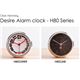 Oliver Hemming Desire Alarm clock H80 オリバーヘミングデザイナーアラームクロックH80（NT） H80S20WR - 縮小画像5