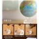 MOVA Globes（ムーバグローブ 光で半永久的に回り続ける地球儀） 直径11cm ブルー - 縮小画像3