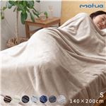 mofua プレミアムマイクロファイバー毛布 シングル グレー