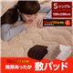 HeatWarm(ヒートウォーム) 発熱あったか敷パッド シングル ベージュ