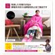 mofua プレミマムマイクロファイバー着る毛布（ポンチョタイプ） 着丈110cm ピンク - 縮小画像5