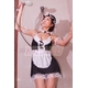 コスプレ メイド服5点セット セクシーコスチューム