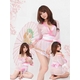 コスプレ 豪華着物 浴衣 和物 セクシー和装ピンクドレス - 縮小画像1