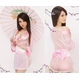 コスプレ 豪華着物 浴衣 和物 セクシー和装ピンクドレス - 縮小画像3