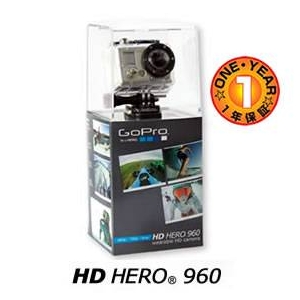 オンボードカメラ ヘルメットカメラ GoPro ヒーロー HD 960 - 拡大画像