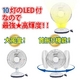 高輝度LED10灯! 充電式 LEDパワーファン【停電でも安心】 - 縮小画像4