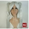 耐熱高級繊維 コスプレに欠かせないカラーウィッグ COSPLAY T シルバー_0