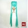 耐熱高級繊維 コスプレに欠かせないカラーウィッグ COSPLAY T 薄グリーン_2