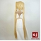 耐熱高級繊維 コスプレに欠かせないカラーウィッグ COSPLAY T イエロー_2