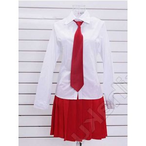 【赤】  長袖　38cm　学生服コスプレ/6132-2