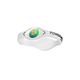 【日本正規品】POWER BALANCE（パワーバランス） シリコン・ブレスレット（ホワイト/ブラック XSサイズ) - 縮小画像3