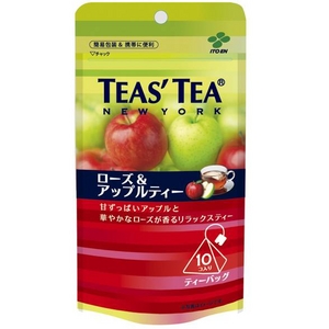 TEAS'TEA ローズ＆アップルティーティーバック【10袋×16本セット】