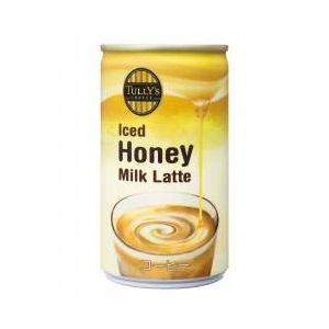 TULLY'S Honey Milk Latte 170ml×60本セット