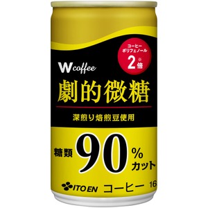 【ケース販売】伊藤園 Wコーヒー 劇的微糖 165g×60本セット まとめ買い