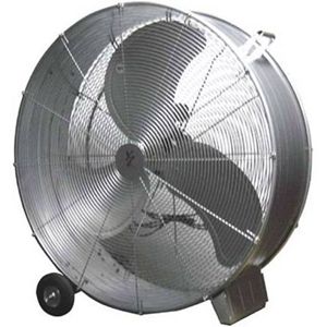 山善 業務用扇風機（シルバー） YAMAZEN 床置風洞式90cm[ NDF-A90-MS ] - 拡大画像