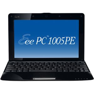 ASUSモバイルパソコン Eee PC 1005PE (ブラック) [ EEEPC1005PE-BK160 ]