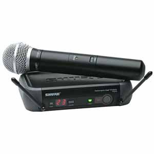 シュアーハンドヘルド型ワイヤレス・システム SHURE PGX24PG58[ PGX24/PG58 ] - 拡大画像