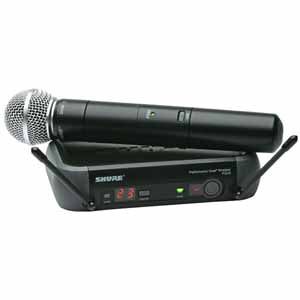 シュアーハンドヘルド型ワイヤレス・システム SHURE PGX24SM58[ PGX24-SM58 ] - 拡大画像