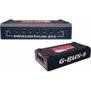 エフェクター用パワーサプライ [ G-BUS-8 ] - 拡大画像