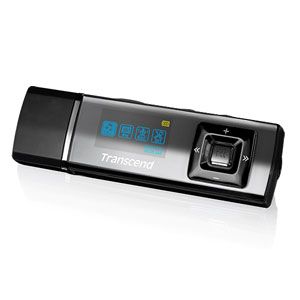 transcend MP3プレーヤー 8GB ブラック Transcend T.sonic MP320[ TS8GMP320 ]の画像1