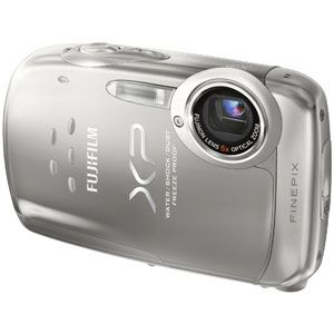 フジフィルム デジタルカメラ（シルバー） FUJIFILM FinePix（ファインピックス） XP10[ FFX-XP10-S ] - 拡大画像