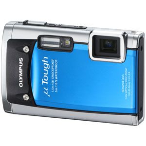 オリンパス ◇【お買い得品】デジタルカメラ（ブルー） OLYMPUS μTOUGH（ミュータフ）6020[ ミユ-TOUGH6020-BLU ] - 拡大画像