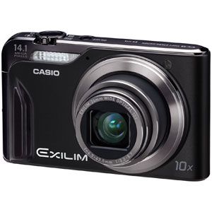 カシオ デジタルカメラ（ブラック） CASIO EXILIM（エクシリム） EX-H15[ EX-H15-BK ] - 拡大画像