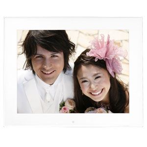 10.4型デジタルフォトフレーム（ホワイト） デジタルイメージフレームDF-101KD[ DF-101KD-W ]の画像1