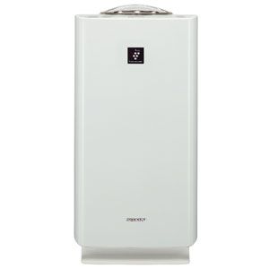 シャープ 空気清浄機（〜25畳まで ホワイト系） SHARP 「高濃度プラズマクラスター7000」搭載[ FU-Y53CX-W ] - 拡大画像