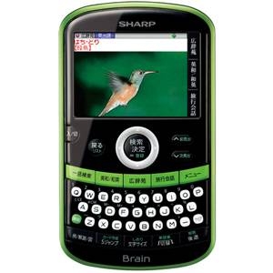 SHARP�i�V���[�v�j �J���[�d�q���� Brain(�u���[��) �O���[�� �摜�P