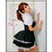 コスプレ セクシーミニスカメイドコスチューム4点セット/コスプレ_3