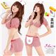 コスプレ セクシーキュートなミニスカナースさんコスプレ4点セット - 縮小画像1