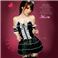 コスプレ セクシーミニスカメイドコスチューム豪華9点セット/コスプレ_0