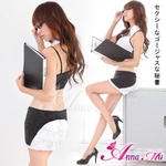 2010新作 セクシーミニスカOLさんコスチューム3点セット コスプレ