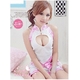 可愛いチャイナドレス♪胸元心形開きドレス＆ミニスカート☆コスプレ c8 - 縮小画像2