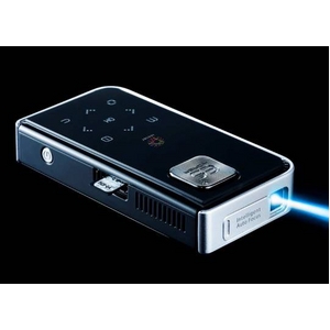 マスコミで脚光を浴びる、世界初マルチ機能！レーザーマイクロプロジェクター【シーザー】+スピーカー付 - 拡大画像