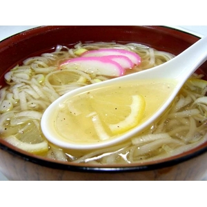 【比内地鶏】の鶏塩スープで食べる「鶏塩や」稲庭うどん★レモン果汁付★ご家庭用（ 12食入） 