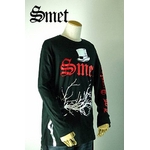 smet（スメット） long tee crow（men's） black S