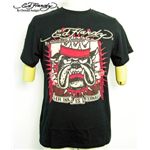 ed hardy（エドハーディー） メンズTシャツ Basic King Dog ブラック S