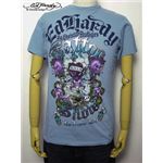 ed hardy（エドハーディー） メンズTシャツ Love Kills Slowly GAMBLE ライトブルー S