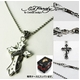 Ed Hardy(エドハーディー) アクセサリー ステンレスネックレス リボン&クロス EHP39SS ホワイト