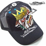 Ed Hardy（エドハーディー） キャップ BASIC CAP BULLDOG-DOGRULE【A0P0AAZU】 ブラック