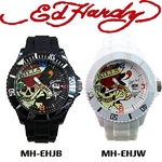 【日本限定モデル】Ed Hardy（エドハーディー） 腕時計 Matterhorn Japan Limited Special Edition Love Kills Slowly ラブキル／ブラック