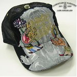 Christian Audigier（クリスチャンオードジェー） City of Angels Cap キャップ /ブラック