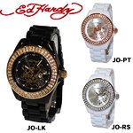 ED HARDY（エドハーディー）腕時計 Ed Hardy Watch JOLIE ラブキル パンサー ローズ JO-LK /ブラック